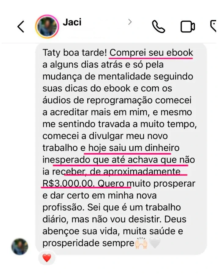Depoimento de aluna 4