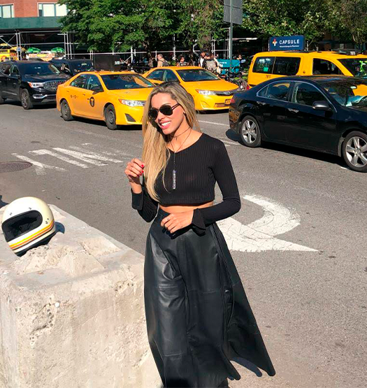 Taty Smith próspera e confiante